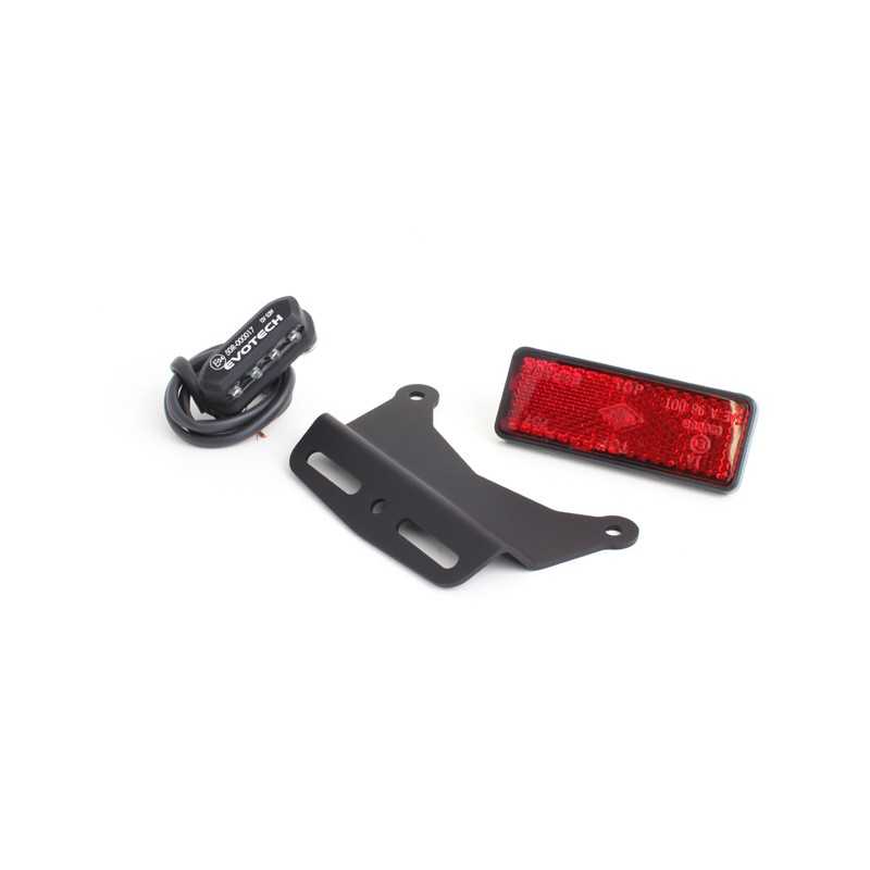 EVOTECH Kit accesorios porta matrícula 30º KIT-ELT-2
