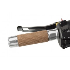 PUIG Puños para moto VINTAGE - Largo 119mm No compatible con ride by wire o calefactables 9190