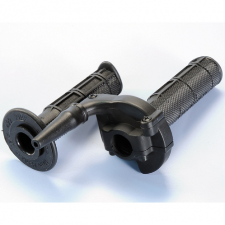 Quick gas command scooter grips