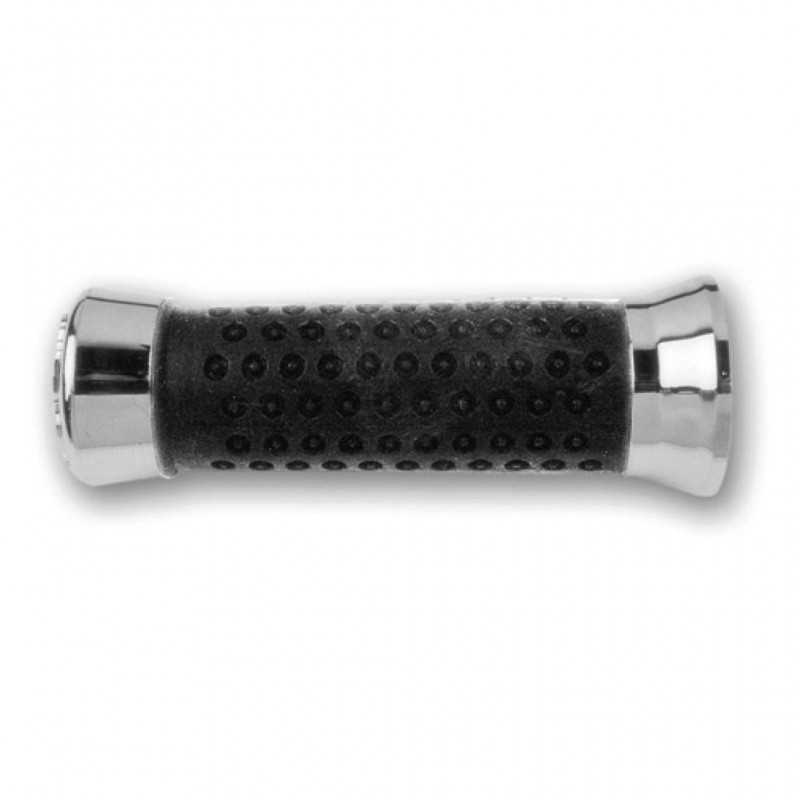 Pair custom motorcycle rubber grips  Ø 22.2mm