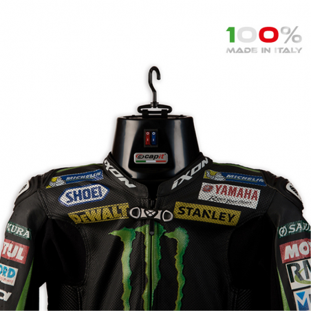 Dryer-overalls hanger with hot and cold air function  230/240 V