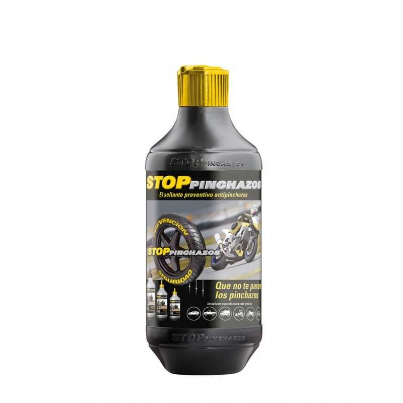 Liquid, anti-puncture, tubeless motorcycle