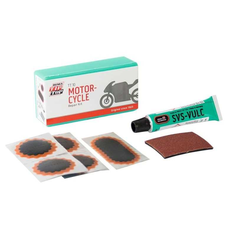 TIP-TOP Kit reparacion de pinchazos para moto TT10 MOFA/MOPED/ROLLER 712231