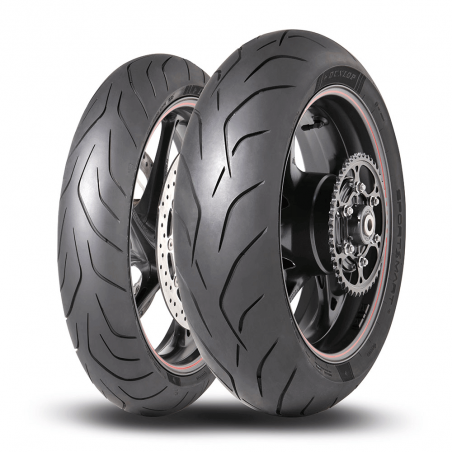 DUNLOP Neumatico de carretera HYPERSPORT SPORTSMART MK3 190/55 ZR17 M/C 75W TL 90000091