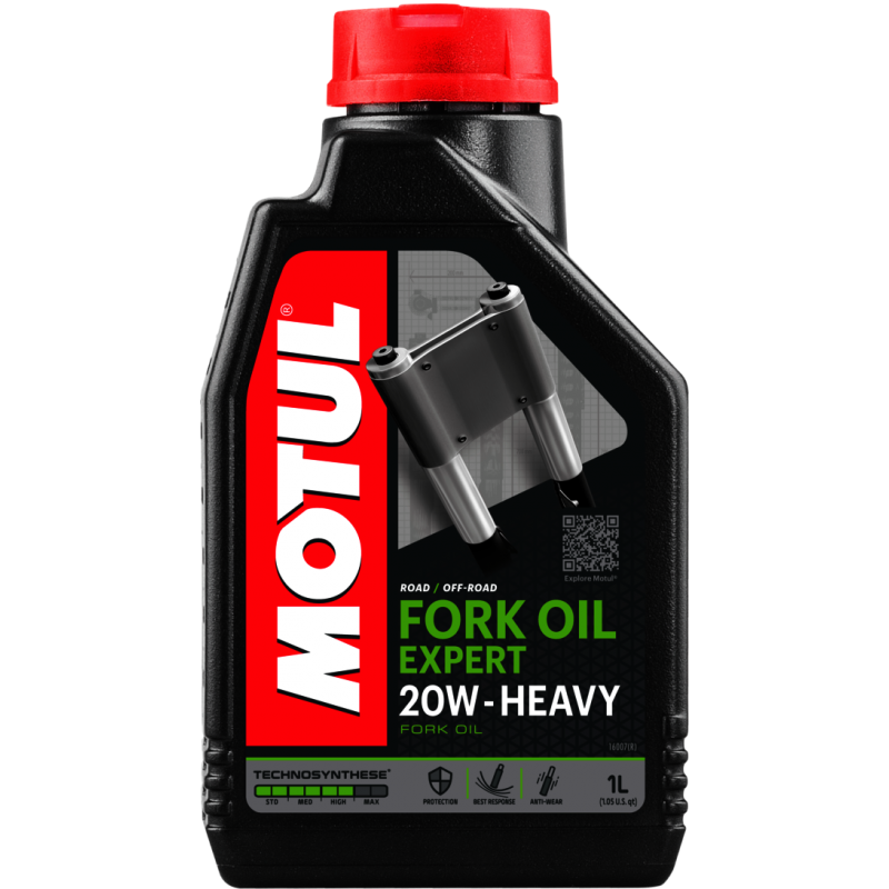 MOTUL Aceite de suspension FORK OIL EXPERT HEAVY 20W 1L para horquillas telescópicas 105928