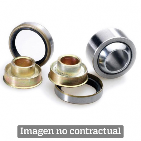 Kit, bearings, inferior, shock absorption, rear