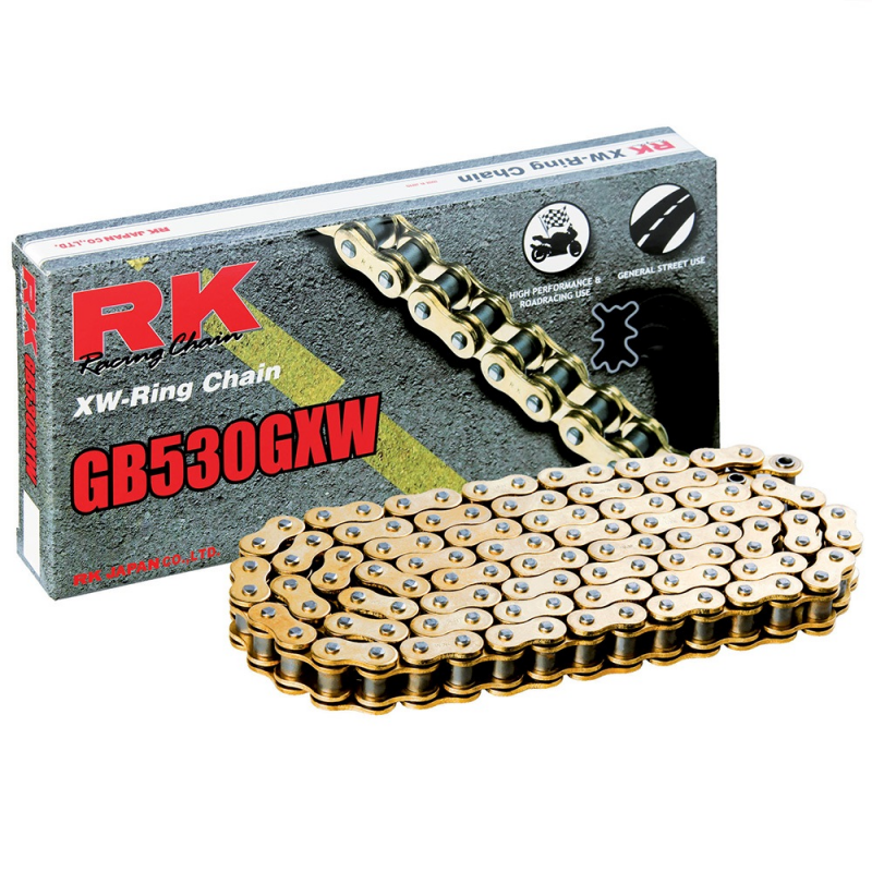 Chain, transmission, gold  RK GB530GXW