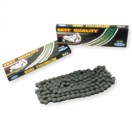 KMC Cadena de moto negra 420 x 136 3864