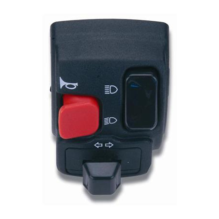 DOMINO Mando botonera pulsadores eléctrico completo izquierdo Rieju 0089AA.2B 83533