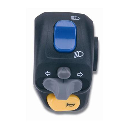 DOMINO Mando botonera pulsadores eléctrico completo izquierdo Motorhispania 0002AA.2A 83532