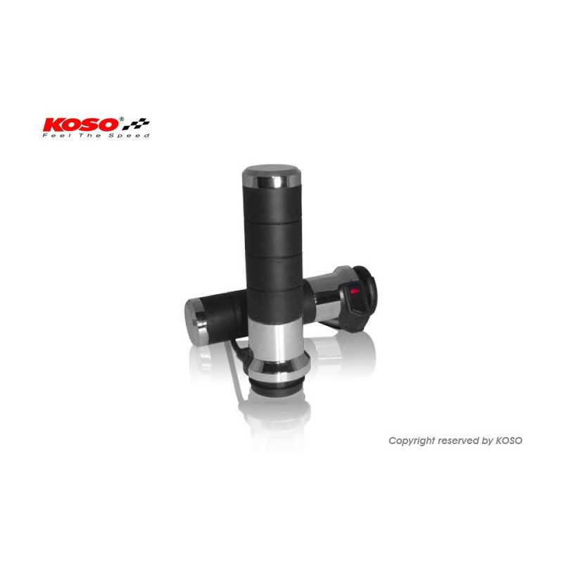 KOSO Puños calefactables con interruptor de pulgar TITAN-X 62100005