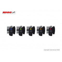 KOSO Puños calefactables con interruptor de pulgar TITAN-X 62100005