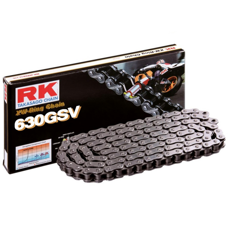 Black drive chain RK 630GSV