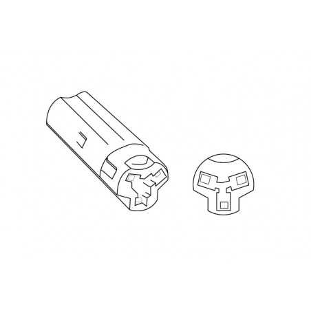 INSTALLATION CABLES FOR FLASHING LIGHT UNCUT ORIGINAL YAMAHA