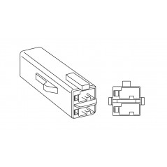 INSTALLATION CABLES FOR FLASHING LIGHT UNCUT ORIGINAL KAWASAKI