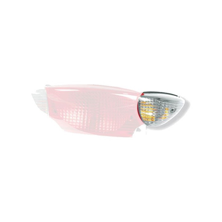 WINDOW, LIGHT SHADE, TURN SIGNAL, REAR, LEFT