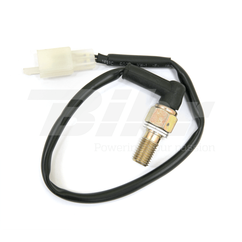 TECNIUM Tornillo sensor de freno hidráulico M10 * 1,25 simple cable 90º L:360mm 359949