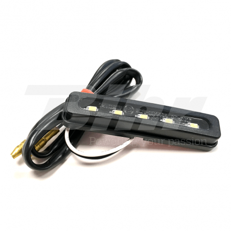 V PARTS Luz de matricula LED Universal con tornillos 12V0.5W 68,5x15mm 320240