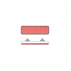 V PARTS Catadióptrico Reflector Trasero Rectangular Rojo - 8166