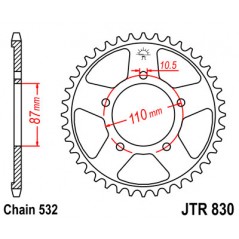 Ring, transmission, rear
