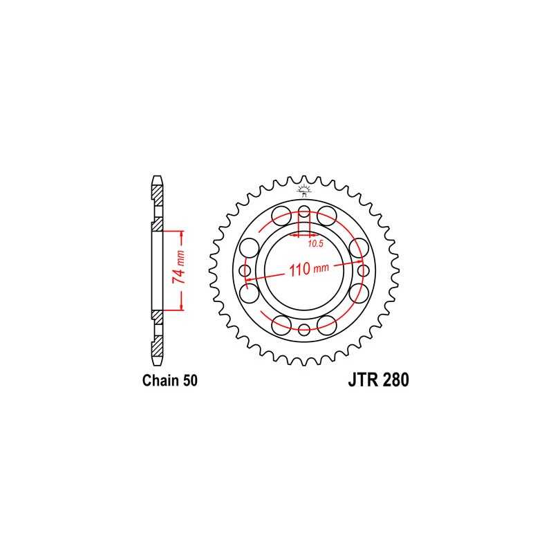 Ring, transmission, rear