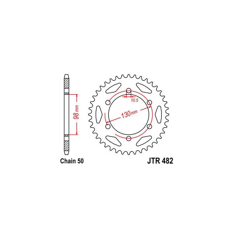 Ring, transmission, rear