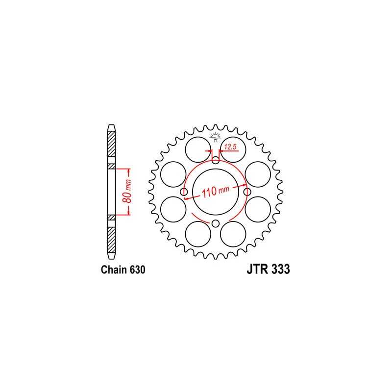 Ring, transmission, rear