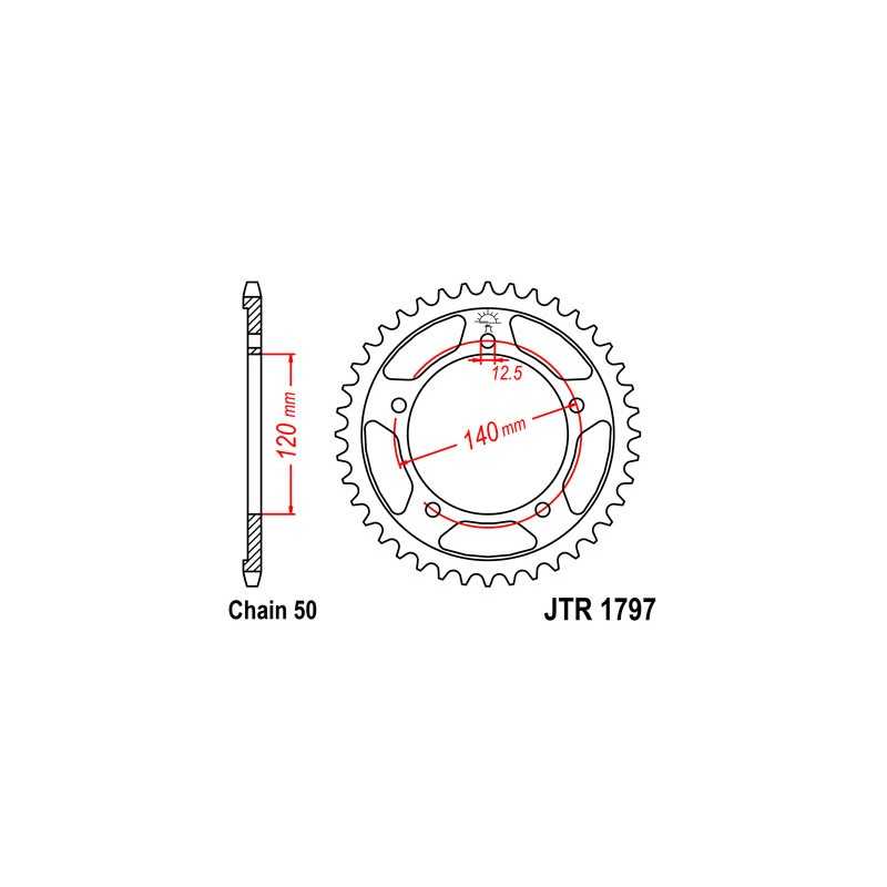 Ring, transmission, rear