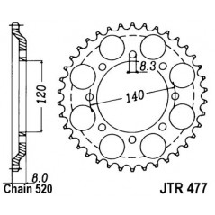 Ring, transmission, rear