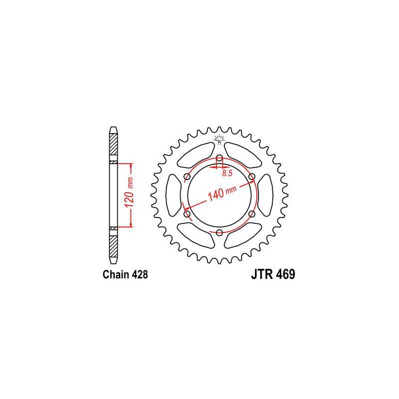 Ring, transmission, rear