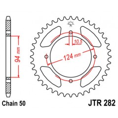 Ring, transmission, rear