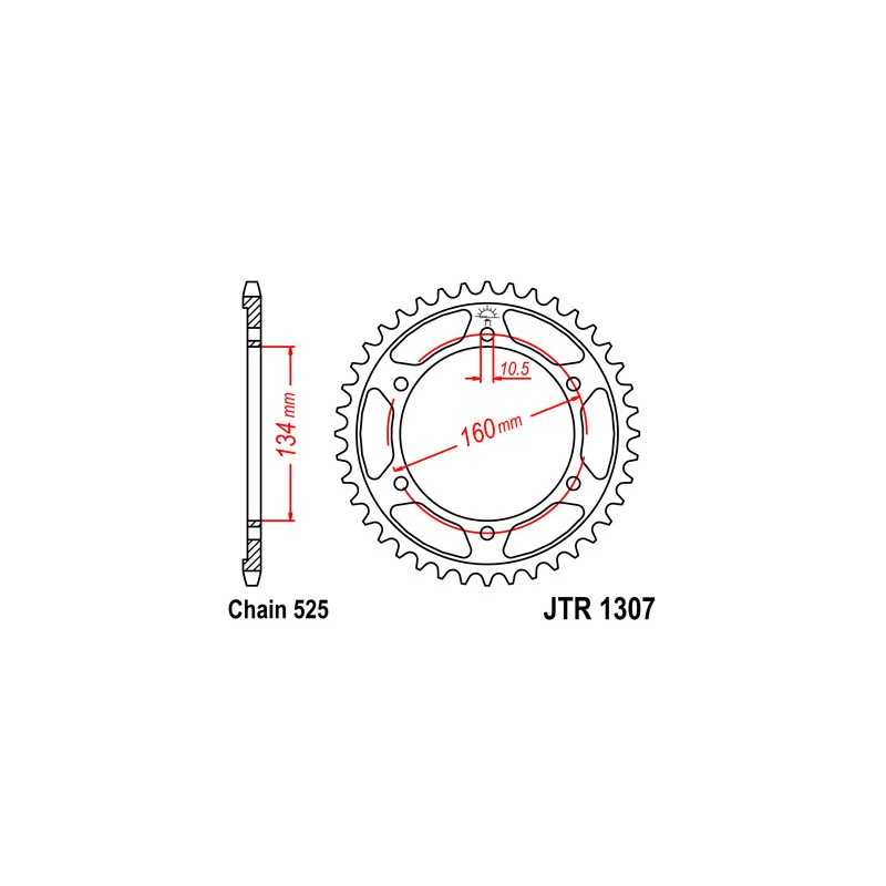 Ring, transmission, rear