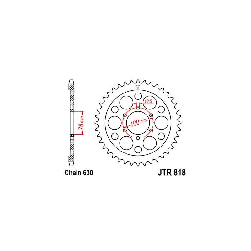 Ring, transmission, rear