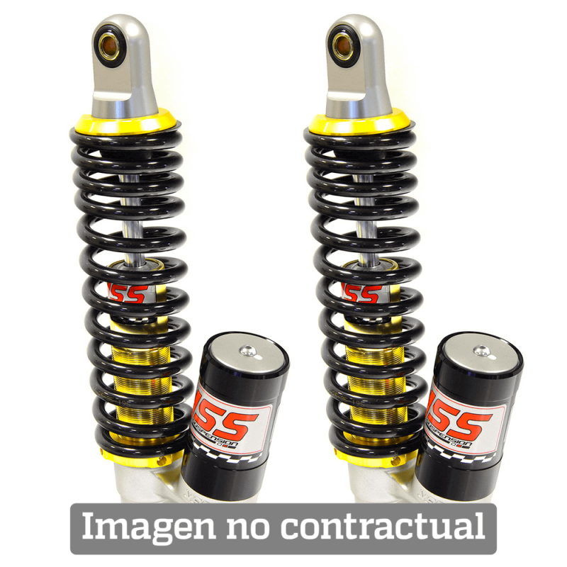 YSS SUSPENSION Juego amortiguadores suspensiones Scooter Gas Botella Eco Line 40265