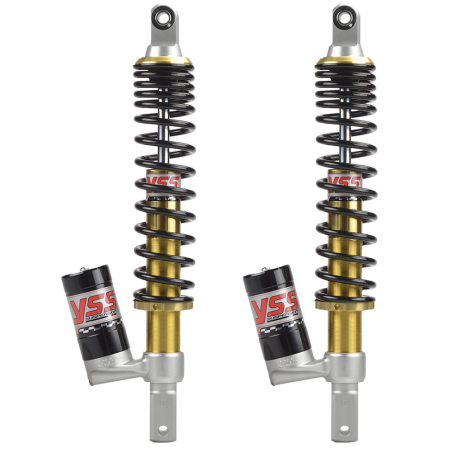 YSS SUSPENSION Juego amortiguadores suspensiones Scooter Gas Botella Eco Line 40266