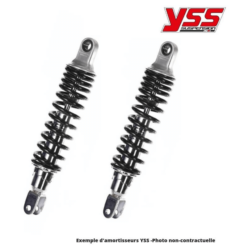 Rear shock absorber set