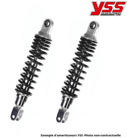 Rear shock absorber set