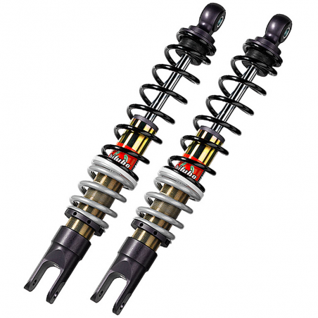 BITUBO Amortiguadores gas scooter muelle gris/negro SC149YGB02 60309