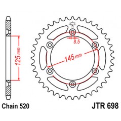 Ring, transmission, rear
