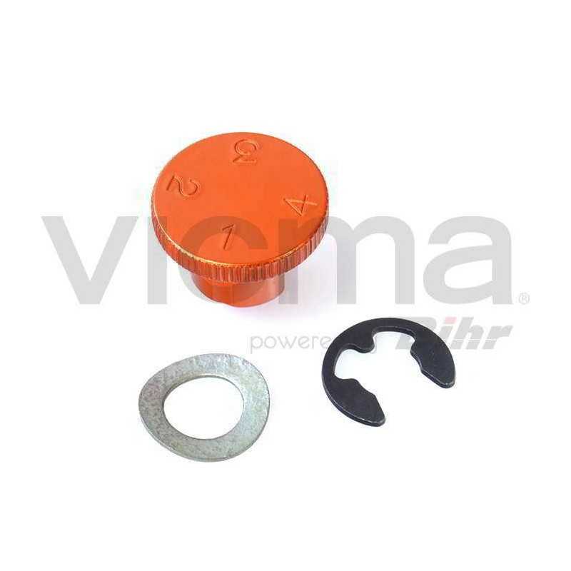 PRO-BOLT Regulador maneta 4 posiciones aluminio naranja LDA10O 42360