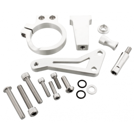 Steering damper mounting kit