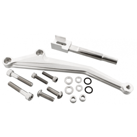 Steering damper mounting kit