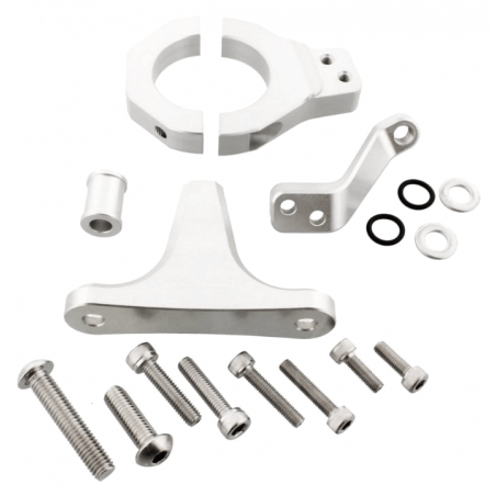 Steering damper mounting kit