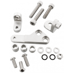 Steering damper mounting kit