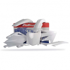 POLISPORT Kit plástica plasticos carenado completos blanco 48000