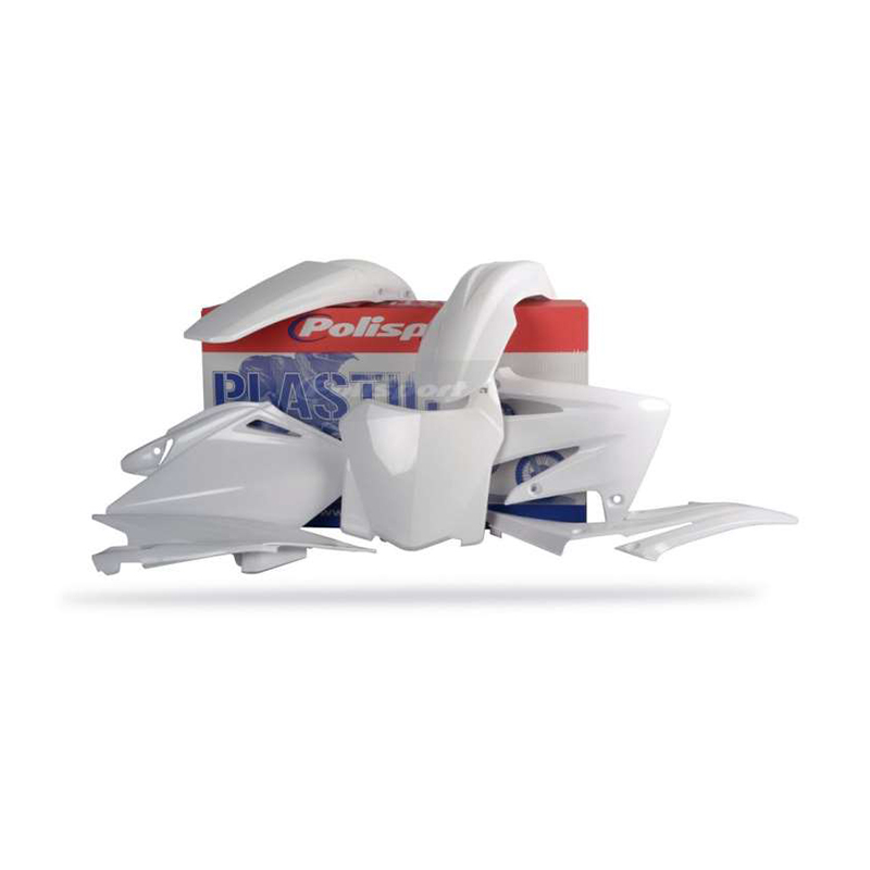 POLISPORT Kit plástica plasticos carenado completos blanco 48000