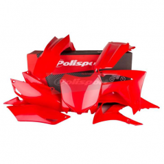 Red plastic complete fairing kit
