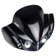 PUIG Mascara careta con faro delantero Cafe Racer Streetfighter UNIVERSAL moto 0133