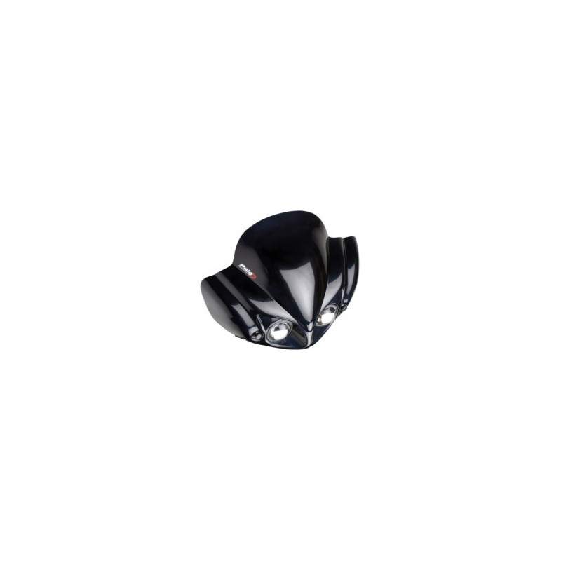 PUIG Mascara careta con faro delantero Cafe Racer Streetfighter UNIVERSAL moto 0133