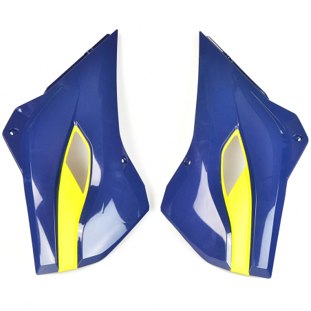 Blue radiator side plastics HU03353-087